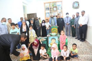 از خانواده شهید جاوید الاثر صفدر فهیمی تجلیل شد