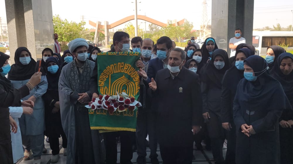 عیادت خدام رضوی از بیماران شهدای خلیج فارس بوشهر