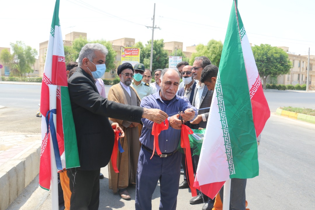 *افتتاح و کلنگ زنی ۱۵ پروژه عمرانی شهرداری عالیشهر با حضور فرماندار بوشهر