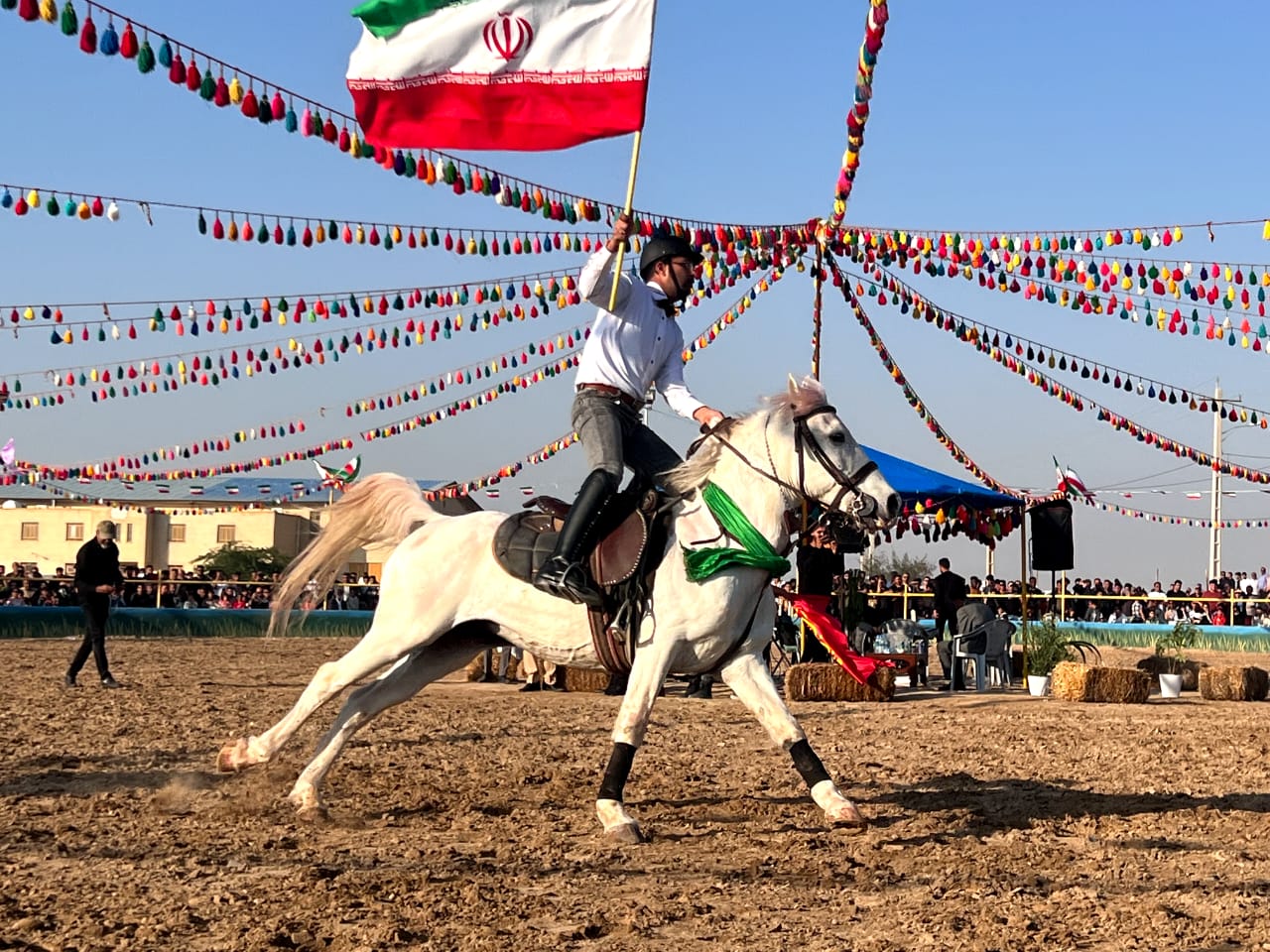چهارمین شوسواره اسب حیات داوود در چهارروستایی برگزار شد