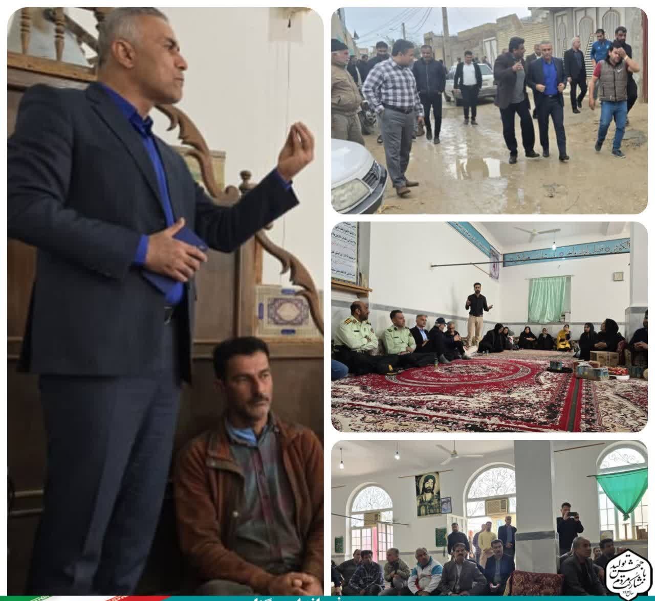 سرپرست فرمانداری گناوه: حل مشکل موانع طرح تفصیلی محله امید در اولویت قرار دارد