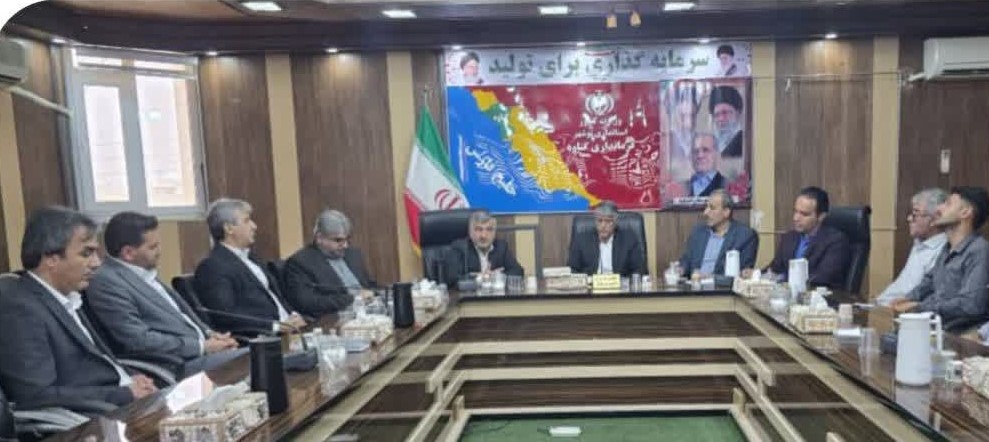 نشست هم اندیشی ناظر گمرکات استان بوشهر با نماینده لنجداران در فرمانداری گناوه