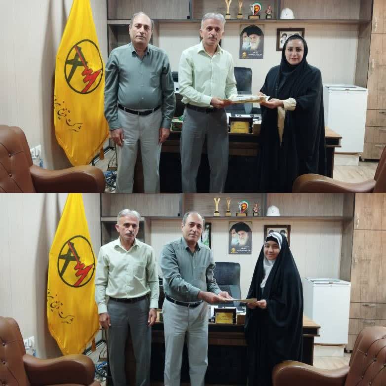 تجلیل از بانوان فعال فضای مجازی و هنرمند گناوه