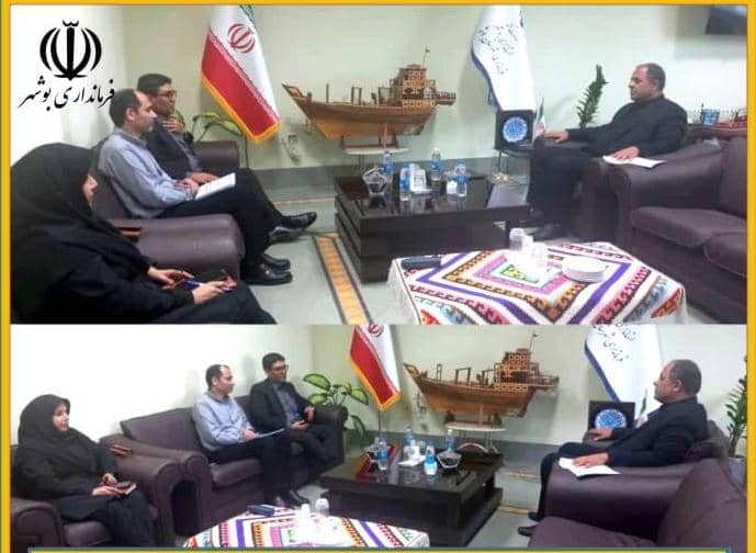 بررسی مسائل عشایری در نشست فرماندار بوشهر با مدیرکل امور عشایر استان بوشهر
