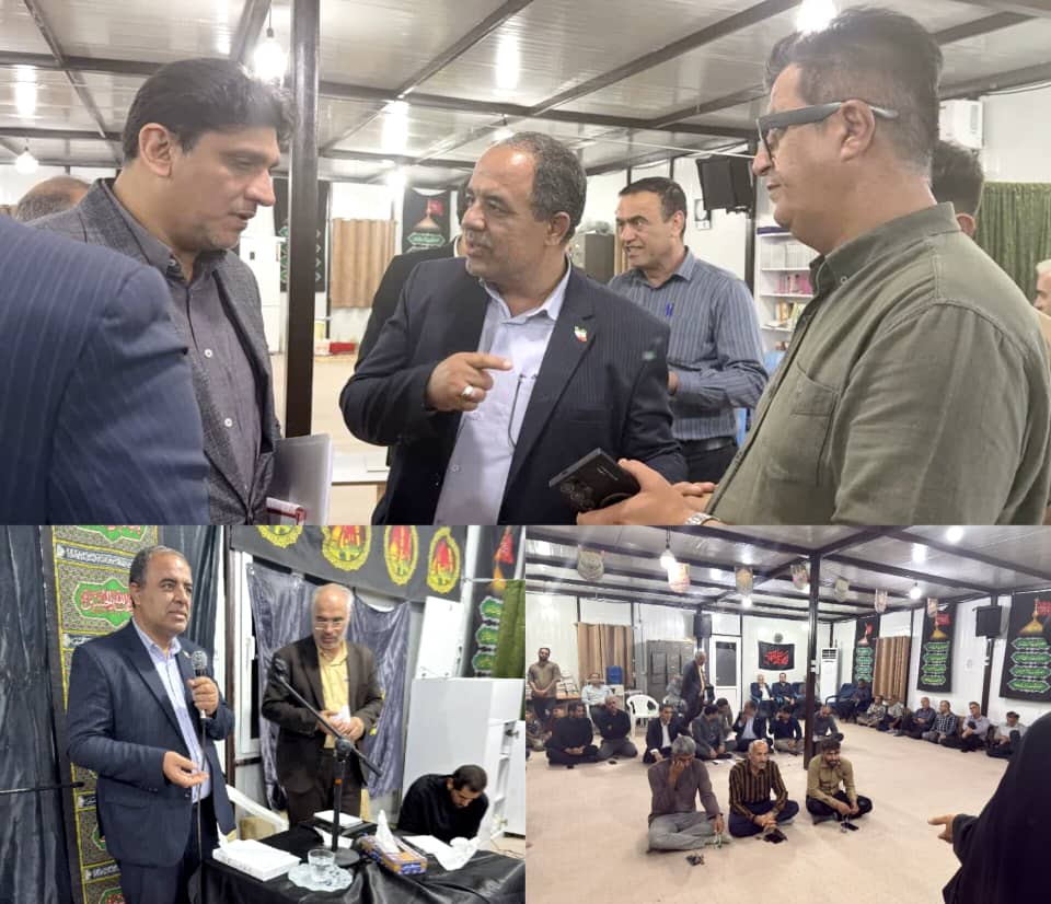 پاسخگویی چهرهبهچهره فرماندار بوشهر به شهروندان با حضور در مسجد نیایش