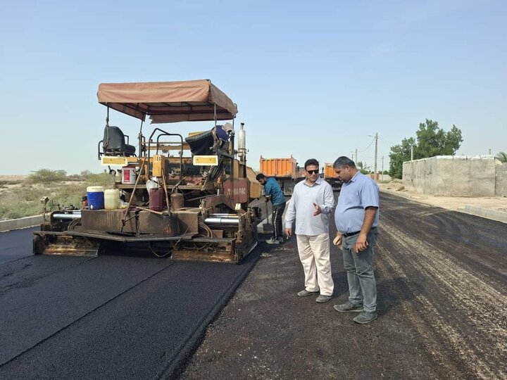 بخشدار امام حسن: ۷۵۰۰ متر مربع از معابر روستای لیلتین آسفالت شد