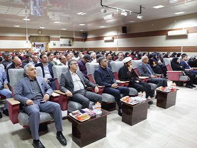 برگزاری آیین تکریم و معارفه معاونین توسعه مدیریت و منابع و تحقیقات و فناوری دانشگاه علوم پزشکی بوشهر
