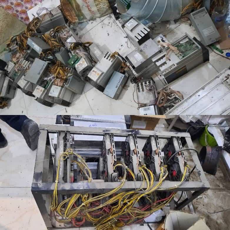 شناسایی و جمع‌آوری ۴۵ مرکز استخراج غیرمجاز رمزارز در بوشهر