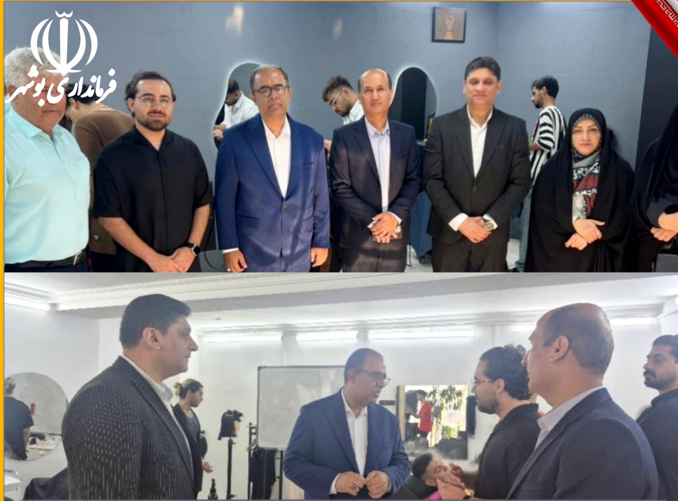 هفته‌ی دولت: بازدید فرماندار بوشهر از طرح‌ موفق اشتغال‌زایی بهزیستی