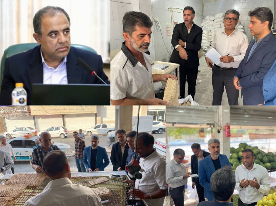 بازرسی میدانی از بازار بوشهر/تشکیل پرونده برای متخلفان صنفی